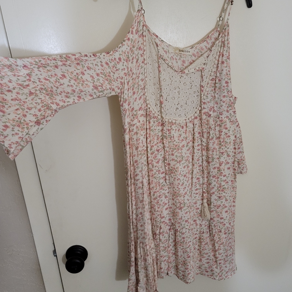 Cold shoulder dress